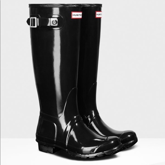 Hunter Shoes - Original Tall Gloss Rain Boot